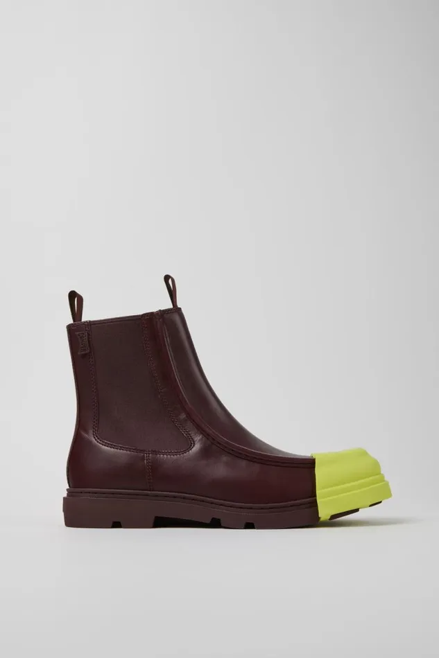 Ankle Boots Men Camper Junction Burgundy Leather Ankle Boot Ankle Boots Men Camper Junction Burgundy Leather Ankle Boot