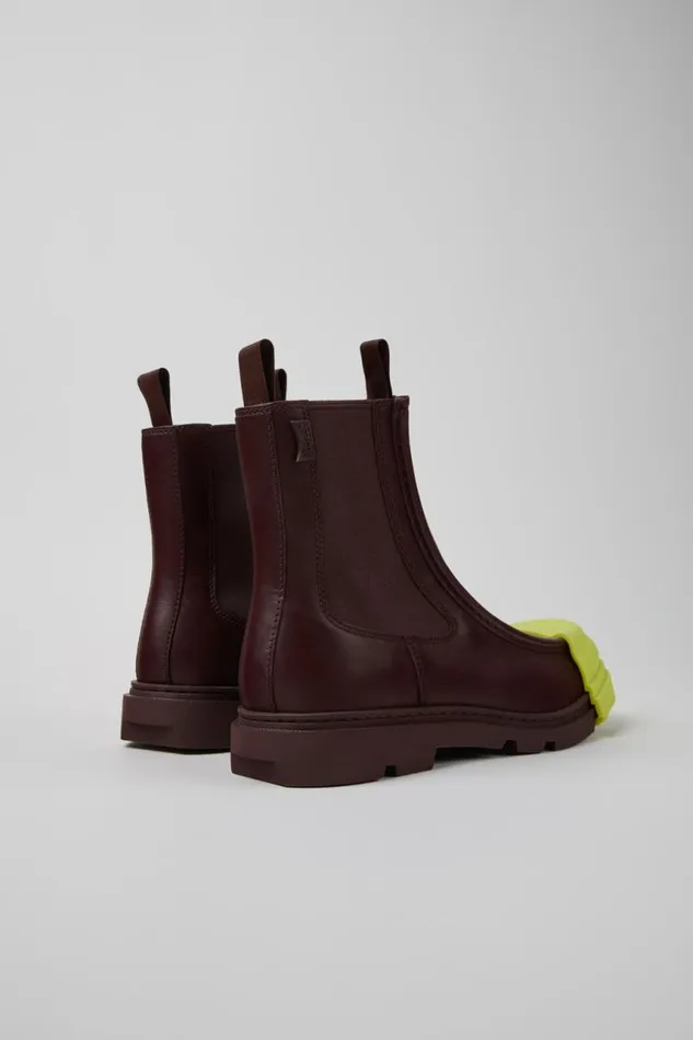 Ankle Boots Men Camper Junction Burgundy Leather Ankle Boot Ankle Boots Men Camper Junction Burgundy Leather Ankle Boot