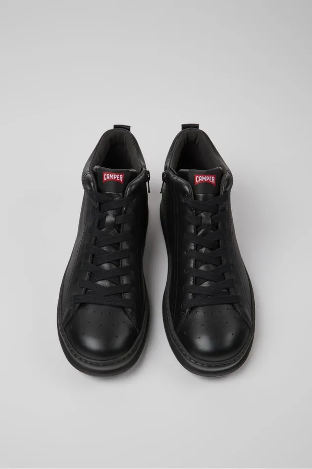 Ankle Boots Men Camper Runner Black Leather Ankle Boots Ankle Boots Men Camper Runner Black Leather Ankle Boots