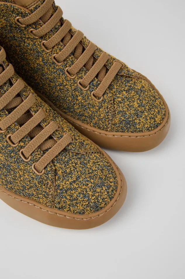 Ankle Boots Women Camper Peu Touring Multicolored Textile Ankle Boots
