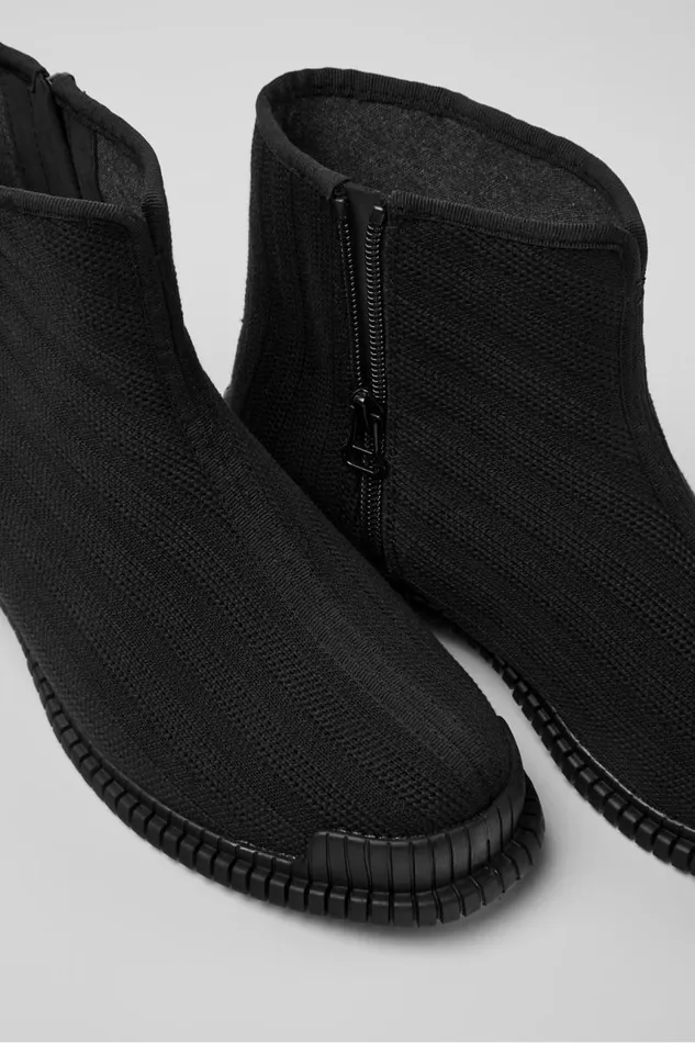 Ankle Boots Women Camper Pix TENCEL Black TENCEL Lyocell Boots