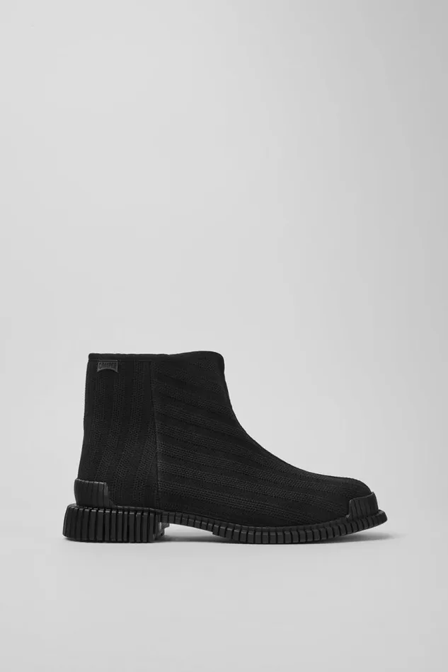 Ankle Boots Women Camper Pix TENCEL Black TENCEL Lyocell Boots Ankle Boots Women Camper Pix TENCEL Black TENCEL Lyocell Boots