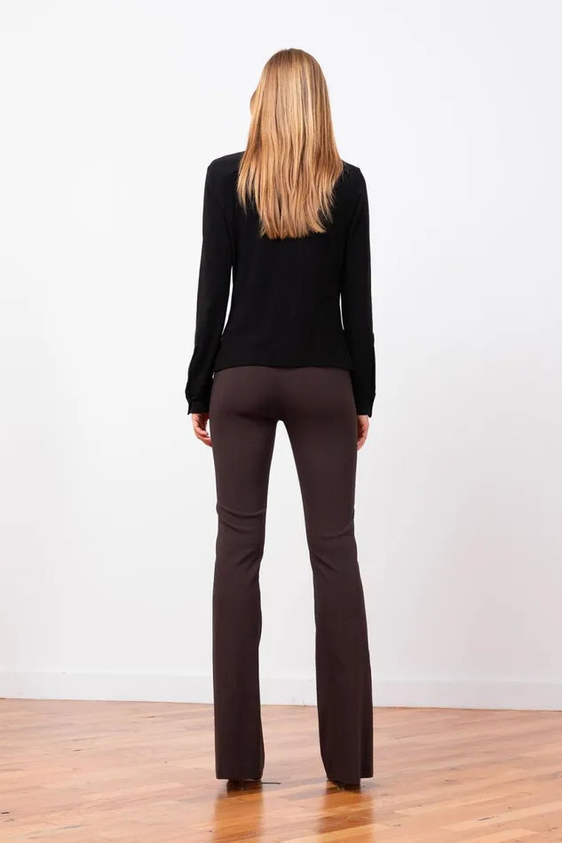 Avenue Montaigne BELLINI Signature Brown Women Pants