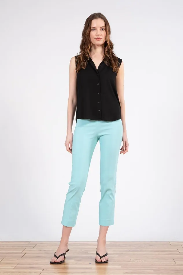 Avenue Montaigne BRIGITTE Signature Lagoon Women Pants