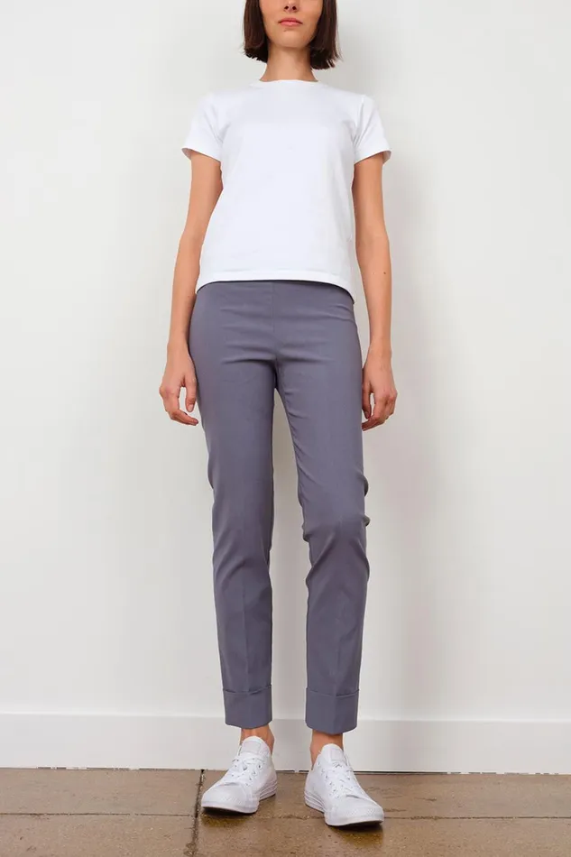 Avenue Montaigne FRANCO Signature Slate Women Pants