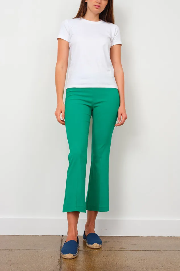 Avenue Montaigne LEO Signature Golf Green Women Pants