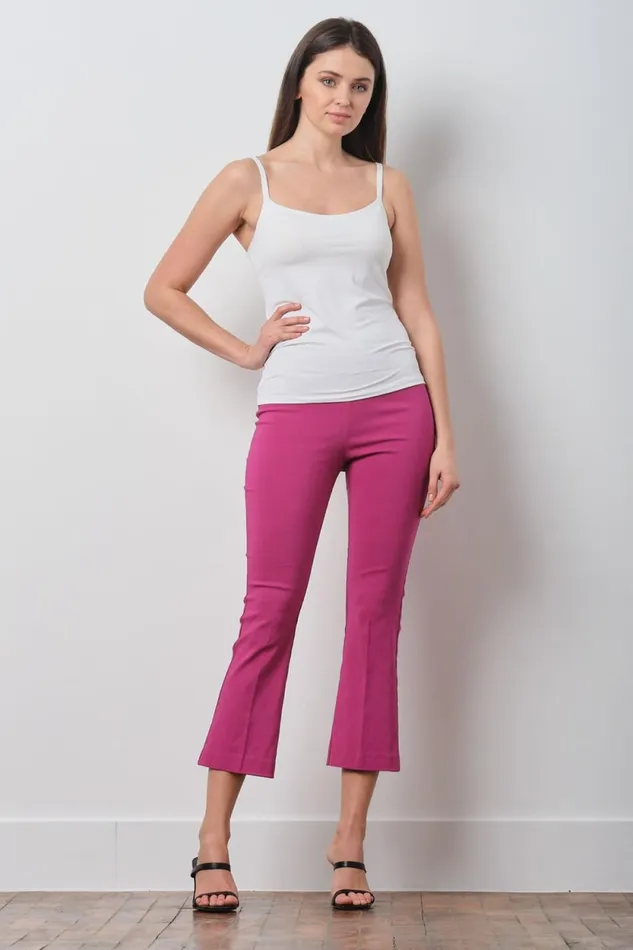 Avenue Montaigne LEO Signature Magenta Women Pants