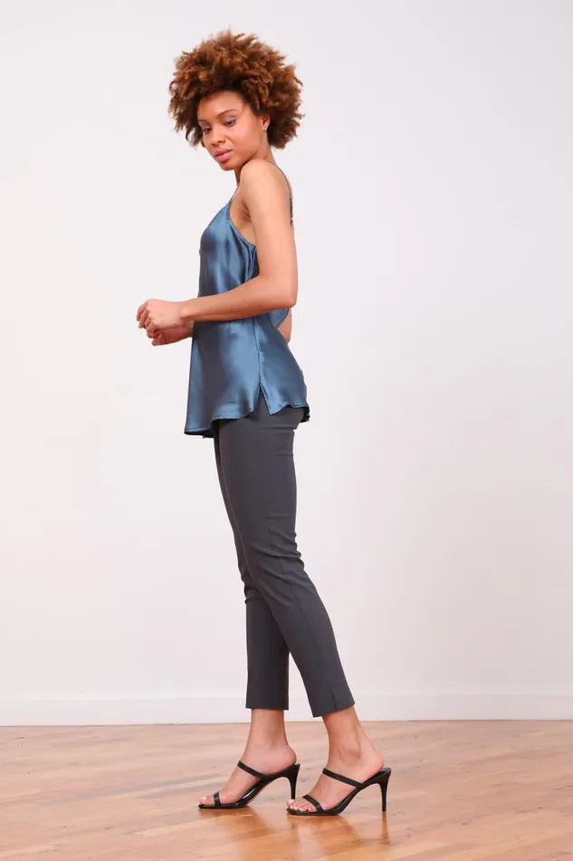 Avenue Montaigne PARS Signature Grey Women Pants Avenue Montaigne PARS Signature Grey Women Pants