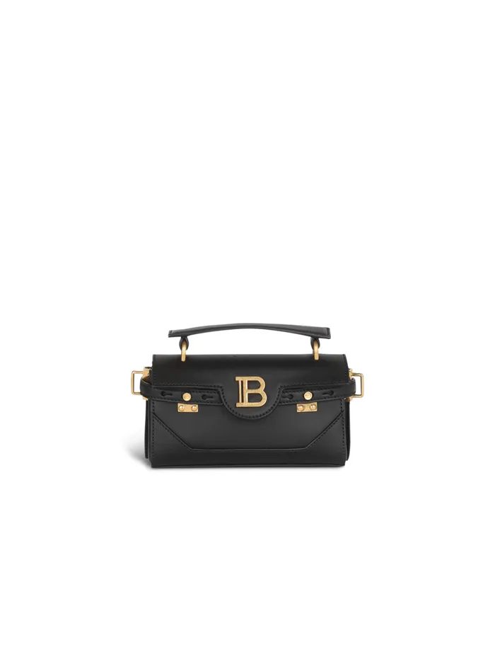 BBuzz 19 Leather Bag Black Women Balmain Handbags