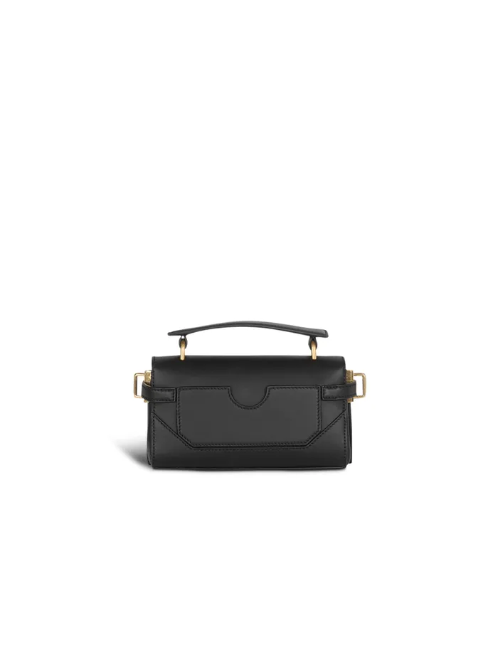 BBuzz 19 Leather Bag Black Women Balmain Handbags