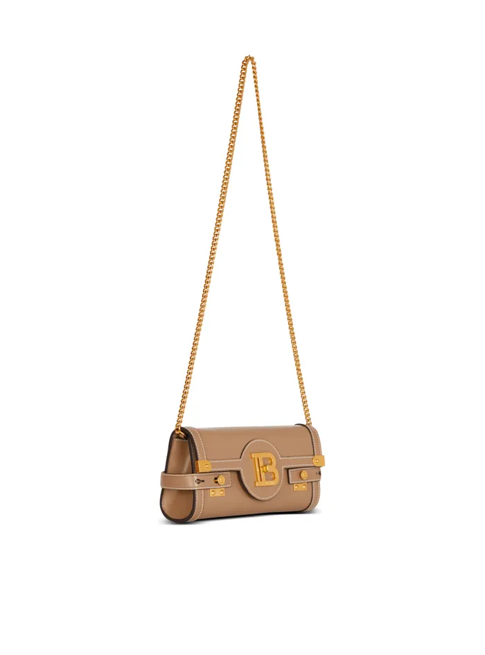 BBuzz Pouch 23 In Calfskin Brown Women Balmain Clutches