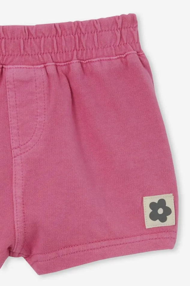 Baby Bottoms Cotton On Frankie Short Raspberry Pink