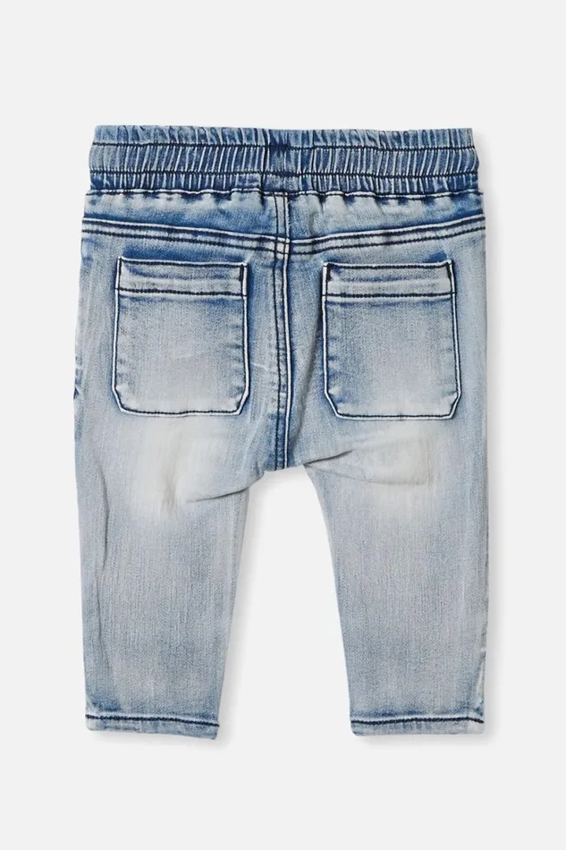 Baby Bottoms Cotton On Jay Moto Jean Light Blue Wash