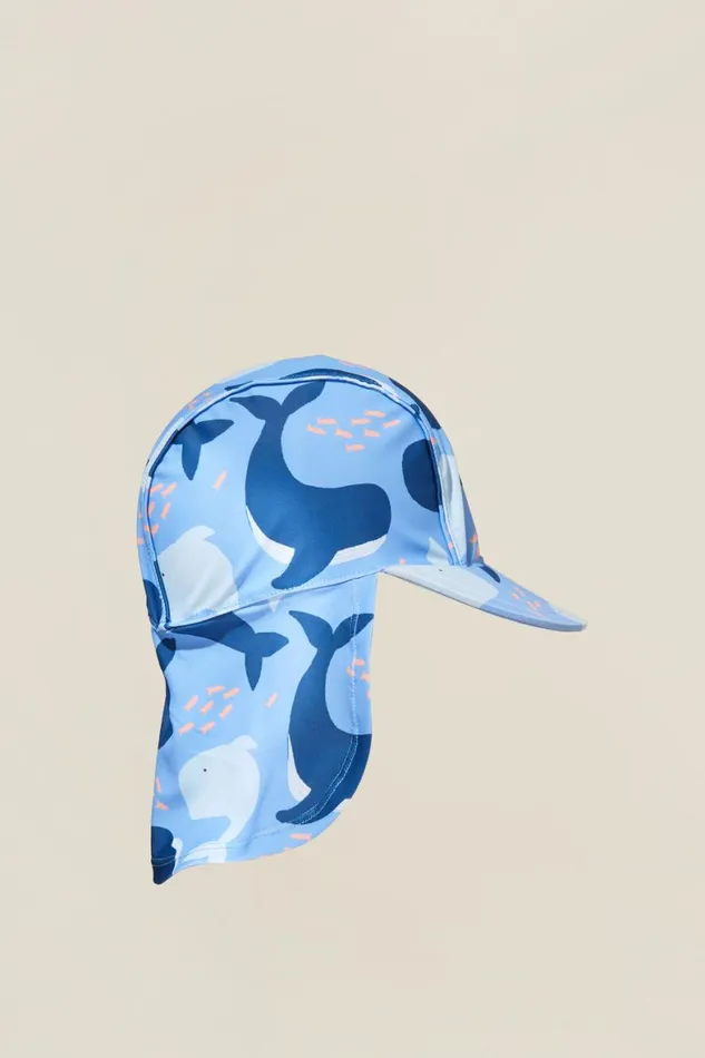 Baby Swimwear Cotton On Sammy Swim Hat Dusk Bluewhales Friends
