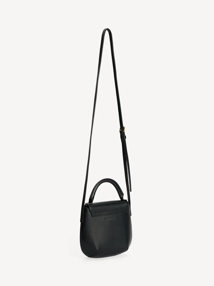 Bags Women By Malene Birger Meela Leather Shoulder Bag Black Bags Women By Malene Birger Meela Leather Shoulder Bag Black