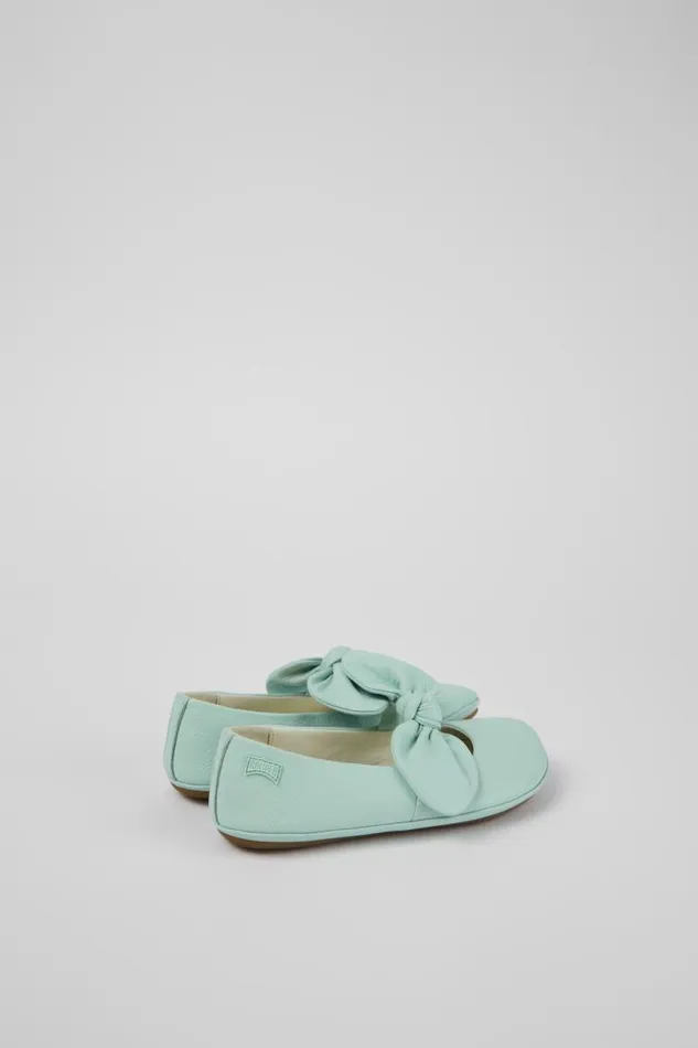 Ballerinas Kids Camper Right Blue Leather Mary Jane Ballerinas Kids Camper Right Blue Leather Mary Jane