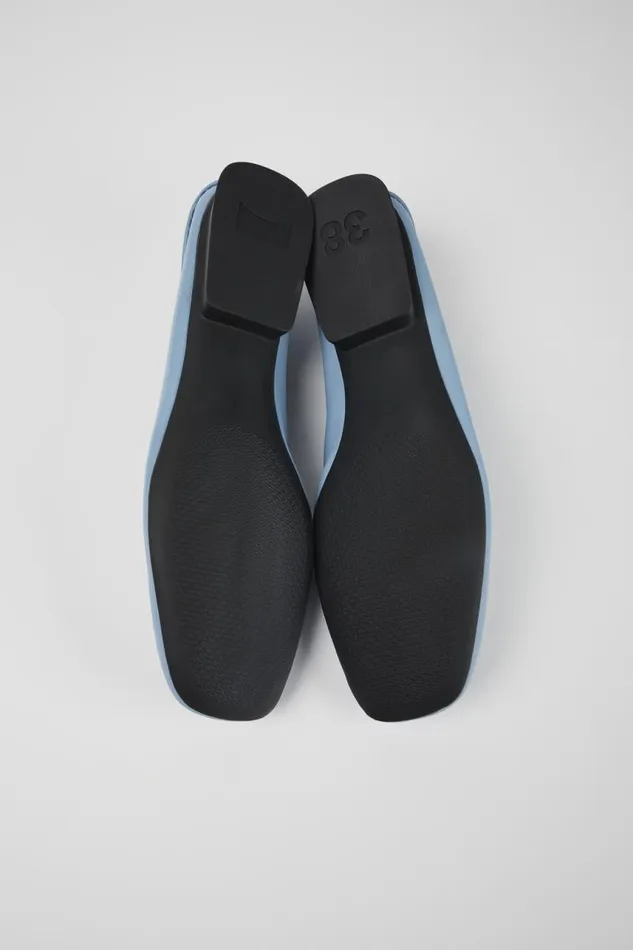 Ballerinas Women Camper Casi Myra Blue Leather Ballerina Ballerinas Women Camper Casi Myra Blue Leather Ballerina