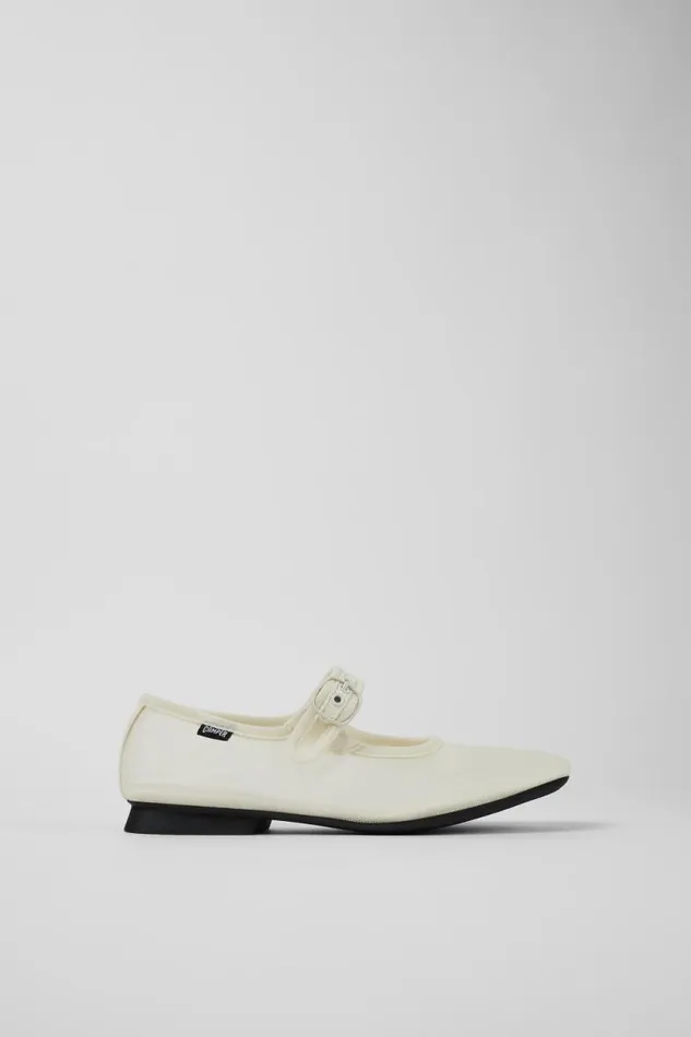 Ballerinas Women Camper Casi Myra White Textile Mary Jane Ballerinas Women Camper Casi Myra White Textile Mary Jane