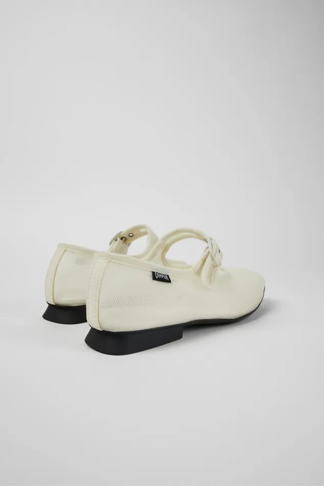 Ballerinas Women Camper Casi Myra White Textile Mary Jane Ballerinas Women Camper Casi Myra White Textile Mary Jane