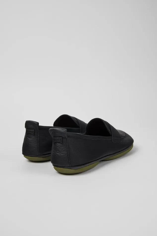 Ballerinas Women Camper Right Black Leather Loafer