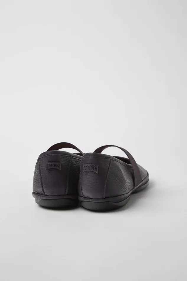 Ballerinas Women Camper Right Purple Leather Mary Jane