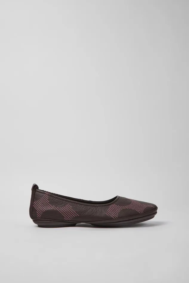 Ballerinas Women Camper Twins Multicolored Leather Ballerinas