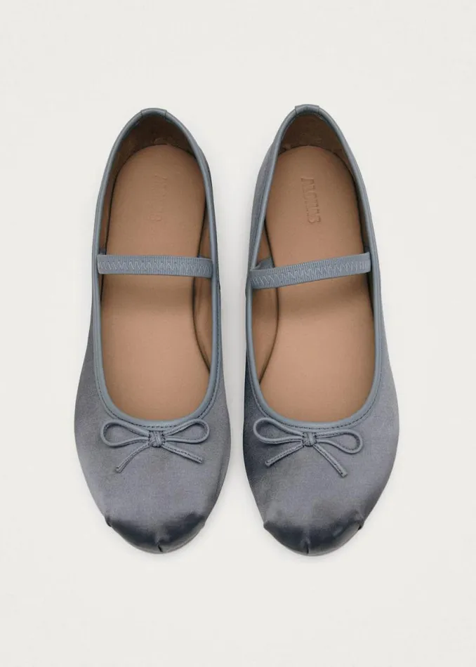 Ballet Flats Women ALOHAS Odette Stone Grey Ballet Flats