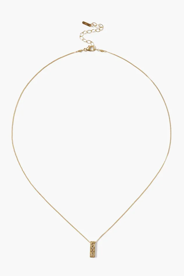 Bar Diamond Necklace Yellow Gold Women Chan Luu Necklaces