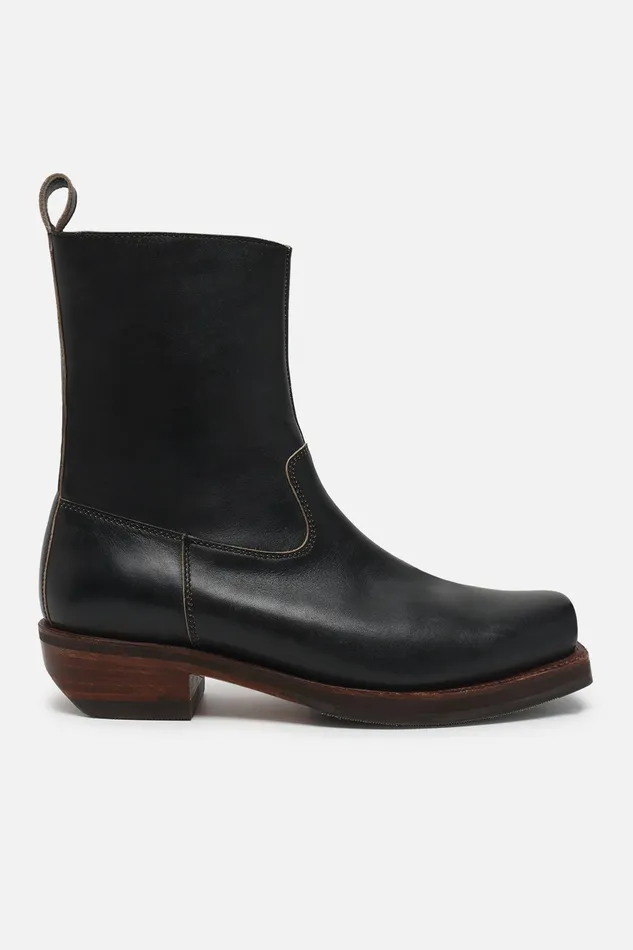 Barcelona Black Brown 8211 Black Brown Boots Wonhundred Men
