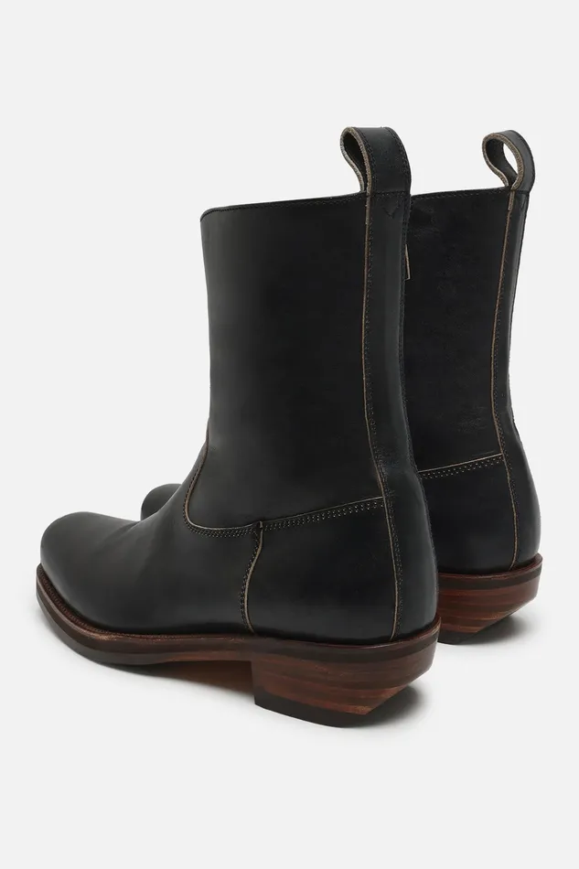 Barcelona Black Brown 8211 Black Brown Boots Wonhundred Men