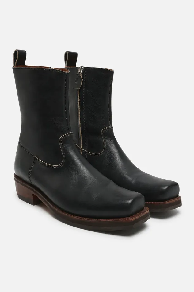 Barcelona Black Brown 8211 Black Brown Boots Wonhundred Men