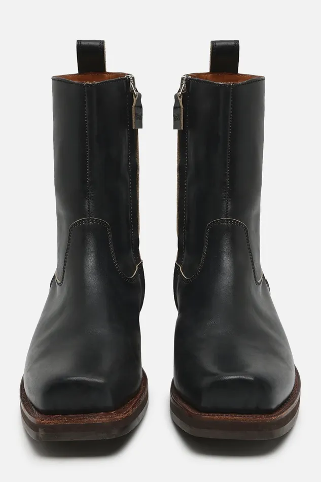Barcelona Black Brown 8211 Black Brown Boots Wonhundred Men