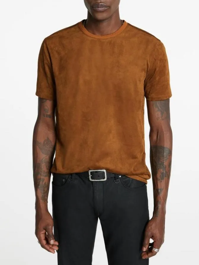 BARCELOS CREWNECK Black Clothing John Varvatos TShirts