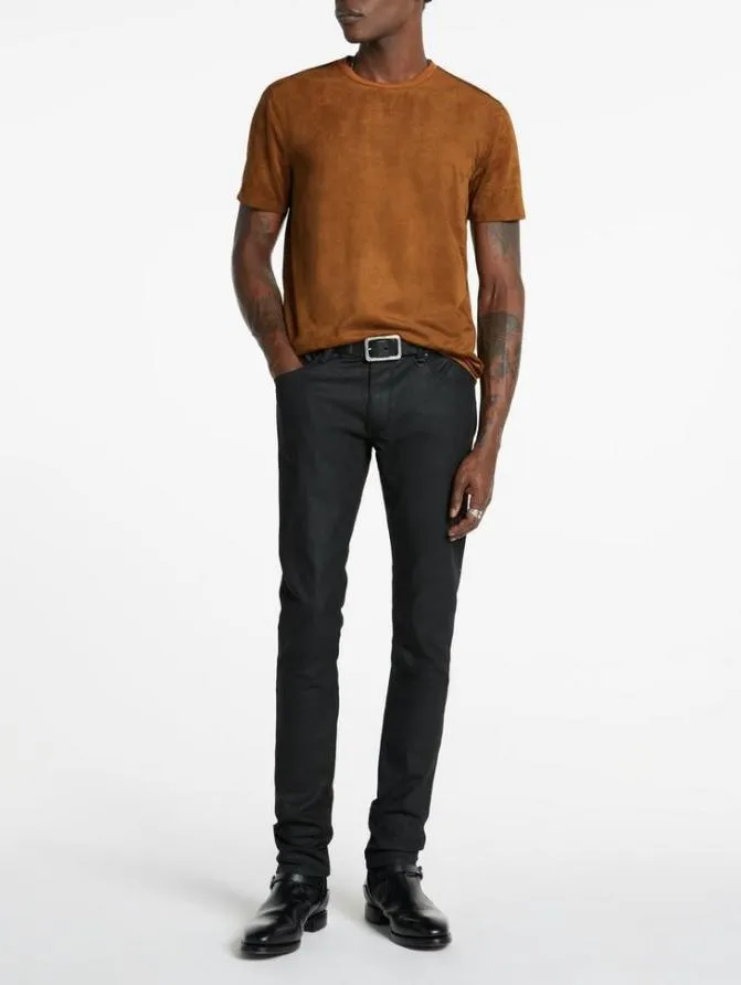 BARCELOS CREWNECK Black Clothing John Varvatos TShirts