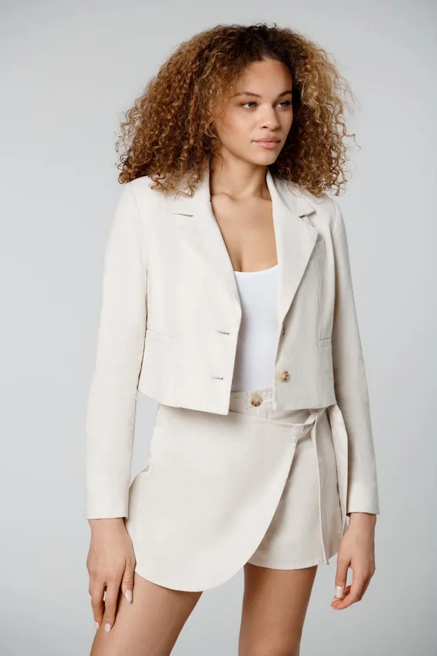 BLANK NYC Jackets Beach Date Blazer 8211 Women