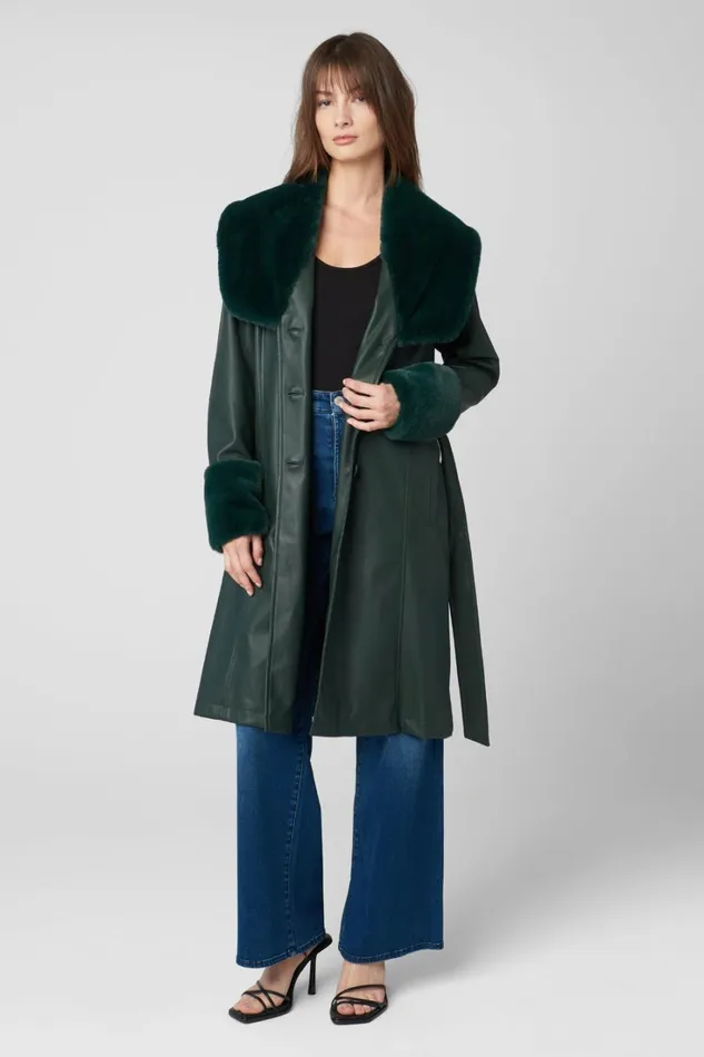 BLANK NYC Jackets Chocolate City Coat 8211 Women