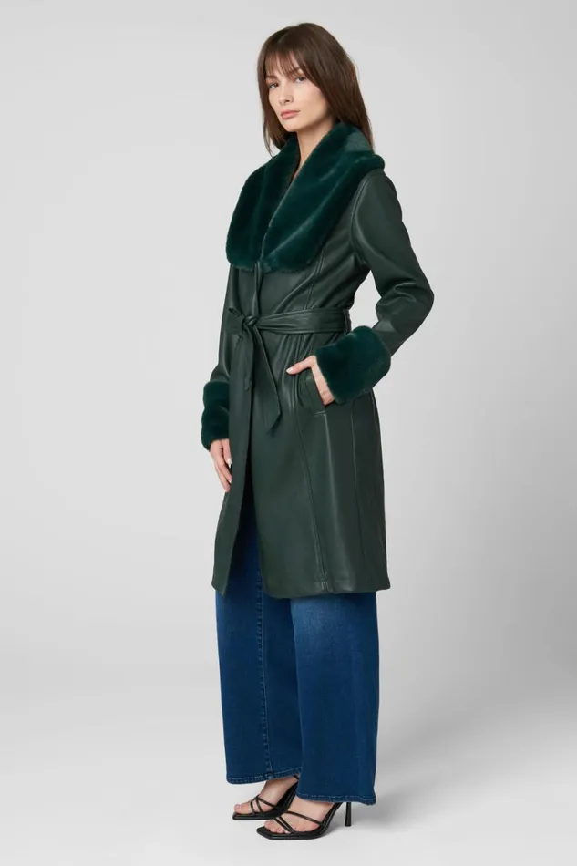 BLANK NYC Jackets Chocolate City Coat 8211 Women