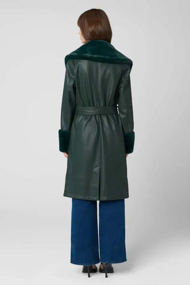 BLANK NYC Jackets Chocolate City Coat 8211 Women
