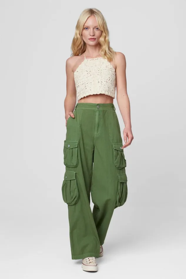 BLANK NYC Pants Franklin In Macha Please Pant 8211 Women