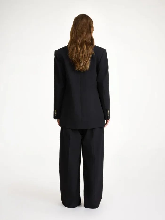 Blazers Women By Malene Birger Ophie Singlebreasted Blazer Black Blazers Women By Malene Birger Ophie Singlebreasted Blazer Black