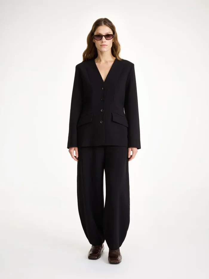 Blazers Women By Malene Birger Rilane Blazer Black