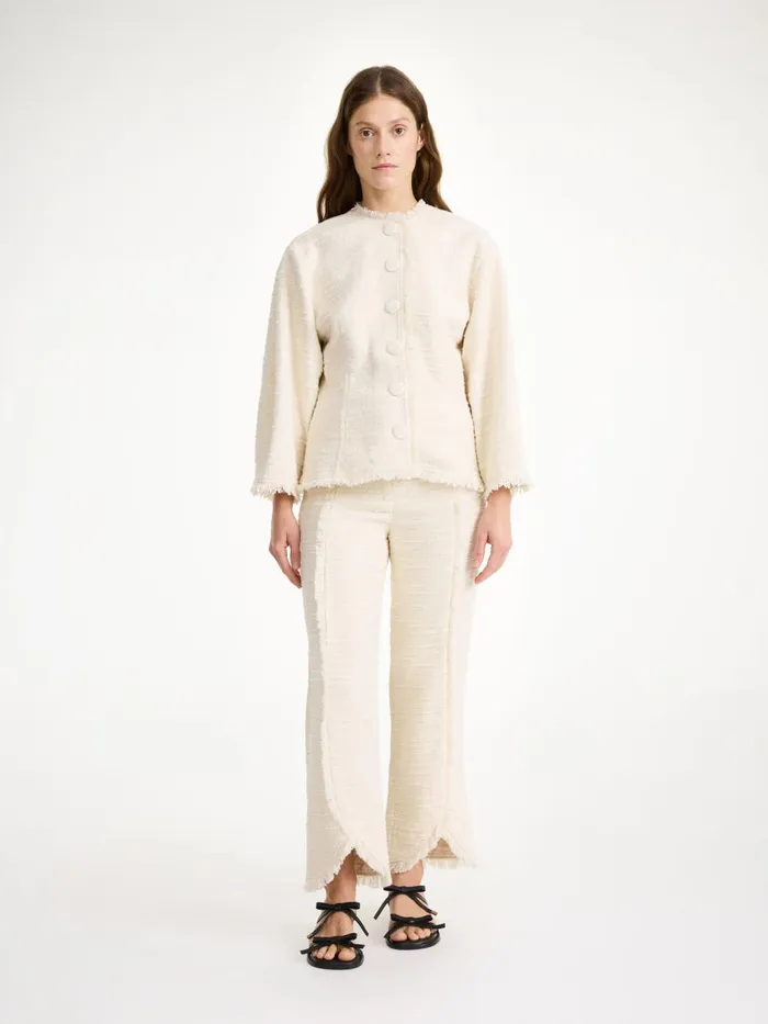 Blazers Women By Malene Birger Vascaya Blazer Soft White