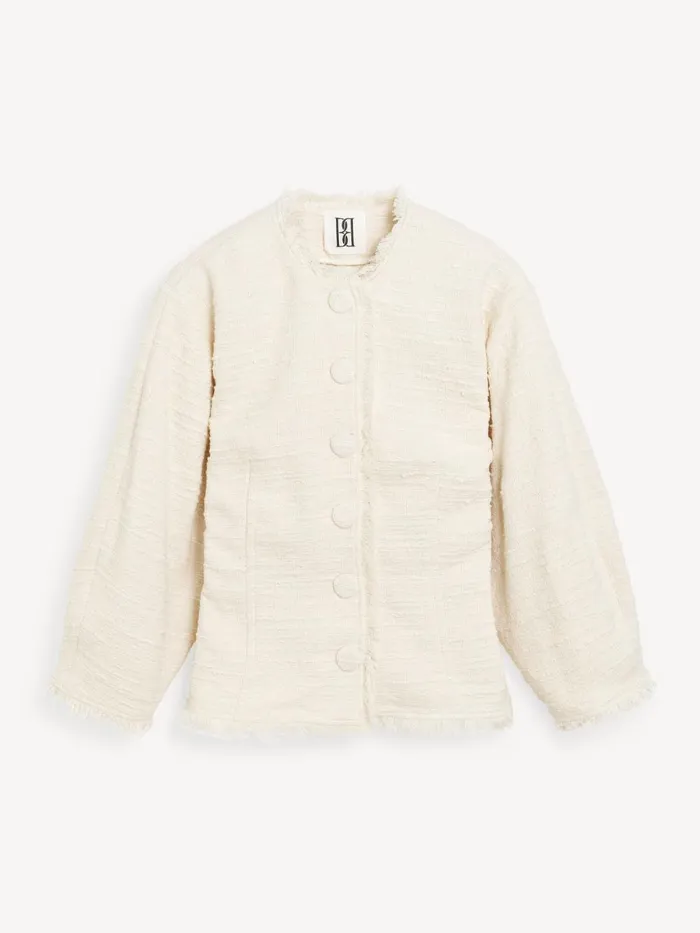 Blazers Women By Malene Birger Vascaya Blazer Soft White Blazers Women By Malene Birger Vascaya Blazer Soft White