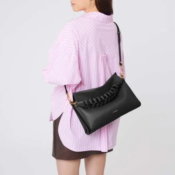 Boheme Medium Noircuir Women Coccinelle Shoulder Bags Boheme Medium Noircuir Women Coccinelle Shoulder Bags