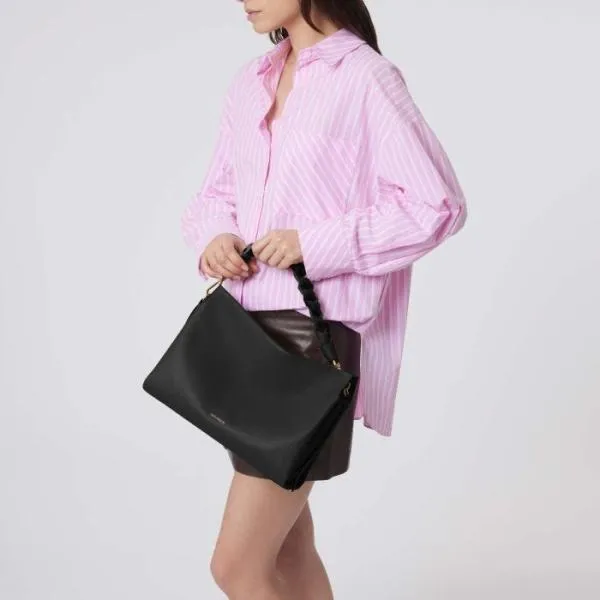 Boheme Medium Noircuir Women Coccinelle Shoulder Bags Boheme Medium Noircuir Women Coccinelle Shoulder Bags
