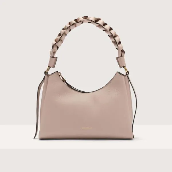 Boheme Small Rosettewarm Taupe Women Coccinelle Shoulder Bags