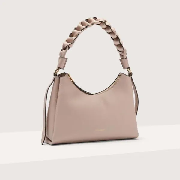 Boheme Small Rosettewarm Taupe Women Coccinelle Shoulder Bags Boheme Small Rosettewarm Taupe Women Coccinelle Shoulder Bags
