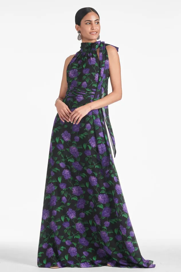 Boho Women Sachin and Babi Kayla Gown 8211 Violet Garden