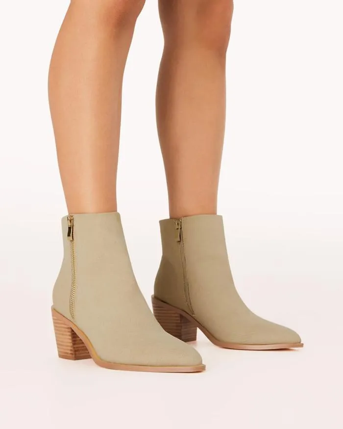 Boots Billini Ankle Boots DARBIN LIGHT TAUPE SUEDE