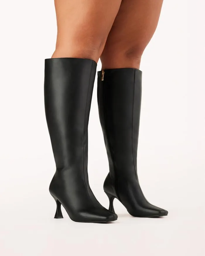 Boots Billini Knee High Boots CORBIN CURVE BLACK